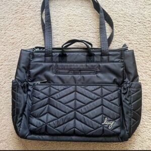 Lug Black Quilted Tote Bag New Classic laptop bag travel bag
